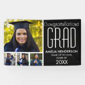 写真パーソナライズされた卒業記念イベント 横断幕 (横)