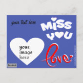 写真パーソナライズされた収容者 ポストカード (正面)