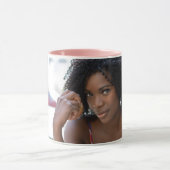 写真パーソナライズされた名かわいい マグカップ (中央)