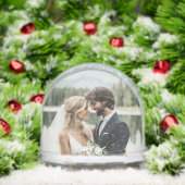 写真パーソナライズされた名の結婚日付記念 (クリスマス)