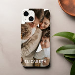 写真パーソナライズされた名カスタム Case-Mate iPhone 14ケース<br><div class="desc">iPhoneパーソナライズされたケースはすべての行事に素晴らし贈り物をする。写真と任意の名前または表現でパーソナライズ。このカスタムiPhoneケースは素晴らし、誕生日、クリスマス、母の日、父の日、卒業式その他の特別な機会のための贈り物をする。または、自分のiPhoneに個人touchを追加するために自分で作成。</div>