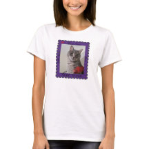 写真パーソナライズされた名女性のTシャツ