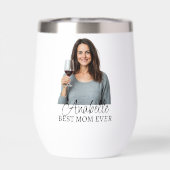 写真パーソナライズされた名最高のMom Ever Gift (背面)