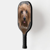 写真パーソナライズされた名 ピックルボールラケット (左)