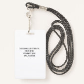 写真パーソナライズされた大学先生ID バッジ (裏面ランヤード)