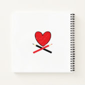 写真パーソナライズされた子供用スパイラルノート ノートブック (裏面)