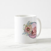 写真パーソナライズされた愛おばあちゃんコーヒーマグ コーヒーマグカップ (正面右)