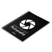 写真パーソナライズされた手帳 ノートブック (左側)