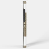 写真パーソナライズされた日付ベビーの初めてのクリスマス SAMSUNG GALAXYケース (右側面)