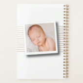 写真パーソナライズされた日記プランナー誌 プランナー手帳 (裏面)