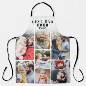 写真パーソナライズされた最高のパパ エプロン (正面)