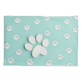 写真パーソナライズされた枕カバーの贈り物 枕カバー (裏面)