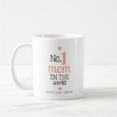 写真パーソナライズされた母の日 コーヒーマグカップ (左)