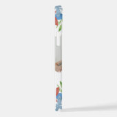 写真パーソナライズされた水エレガント色フローラiPhone iPhoneケース (右側面)