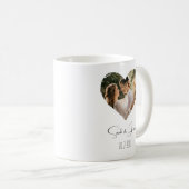 写真パーソナライズされた父、母の日、クリスマス コーヒーマグカップ (正面右)