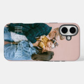 写真パーソナライズされた独身のと名前 Case-Mate iPhoneケース (裏面 (横))