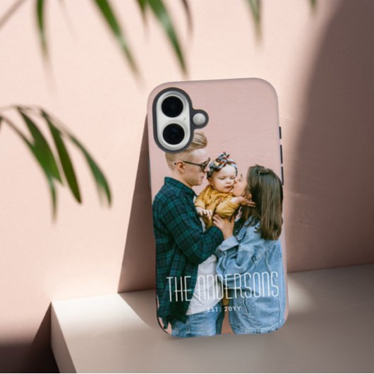 写真パーソナライズされた独身のと名前 Case-Mate iPhoneケース