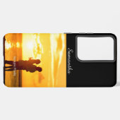 写真パーソナライズされた用携帯電話ケース SAMSUNG GALAXYケース (左側面)