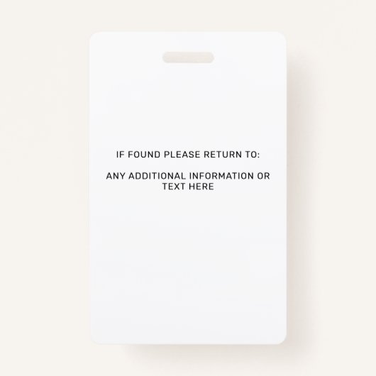 写真パーソナライズされた発作の警告サービス犬 バッジ (裏面)