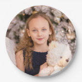 写真パーソナライズされた紙プレート ペーパープレート (正面)