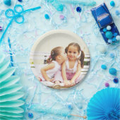 写真パーソナライズされた紙プレート。自分で作れ！ ペーパープレート (パーティー)