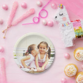 写真パーソナライズされた紙プレート。自分で作れ！ ペーパープレート (パーティー)