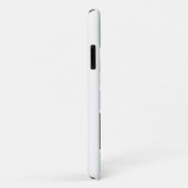 写真パーソナライズされた紫ミントグリーン Case-Mate iPhoneケース (裏面/右)