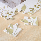 写真パーソナライズされた結婚の ジグソーパズル (側面)