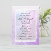 写真パーソナライズされた結婚式招待状 招待状 (スタンド正面)