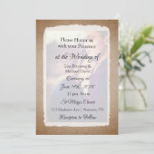 写真パーソナライズされた結婚式招待状 招待状 (スタンド正面)