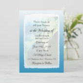 写真パーソナライズされた結婚式招待状 招待状 (スタンド正面)