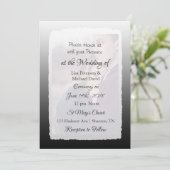 写真パーソナライズされた結婚式招待状 招待状 (スタンド正面)