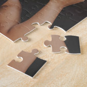 写真パーソナライズされた自分で作成したカスタム写真 ジグソーパズル (側面)