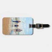 写真パーソナライズされた荷物タグギフト ラゲッジタグ (正面横)