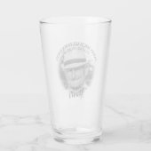 写真パーソナライズされた葬儀記念 タンブラーグラス (裏面)