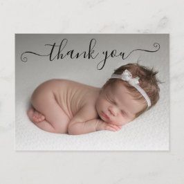 写真パーソナライズされた誕生のお知らせ ポストカード