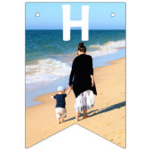 写真パーソナライズされた誕生日のフラグ バンティングフラッグ (第2の旗)