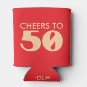 写真パーソナライズされた誕生日クーラーボックス 缶クーラー (裏面)