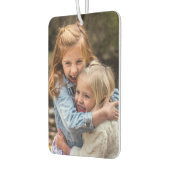 写真パーソナライズされた車 カーエアーフレッシュナー (左)