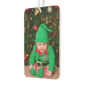 写真パーソナライズされた車 カーエアーフレッシュナー (左)