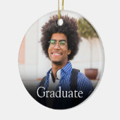 写真パーソナライズされた院定義 セラミックオーナメント (左)