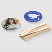 写真パーソナライズされた院生ファン ハンドファン (組立なし)