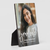 写真パーソナライズされた院生 フォトプラーク (側面)