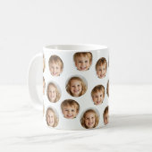 写真パーソナライズされた顔マググ | カスタム贈 コーヒーマグカップ (正面左)