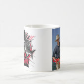 写真パーソナライズされた魚釣り「タックルタイタン」 コーヒーマグカップ (中央)