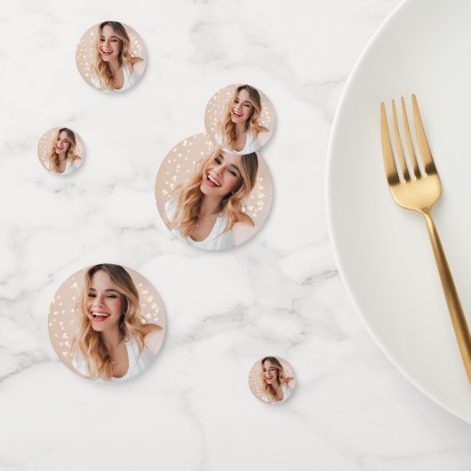 写真パーソナライズされた16番目の誕生日紙吹雪 コンフェッティ (グループ)