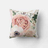 写真パーソナライズされた16"x16"装飾用クッション幾何学模様 クッション (裏面)