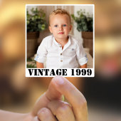 写真パーソナライズされた20日30日40日50日60誕生日 シール