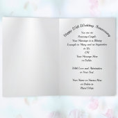 写真パーソナライズされた25周年記念結婚カード カード
