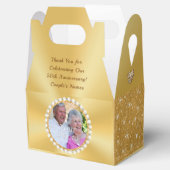 写真パーソナライズされた50周年記念お願い箱 フェイバーボックス (オープン)